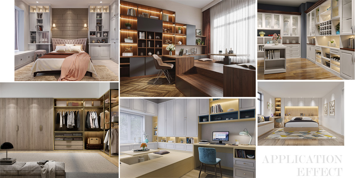 荣世嘉生态板家具成效图