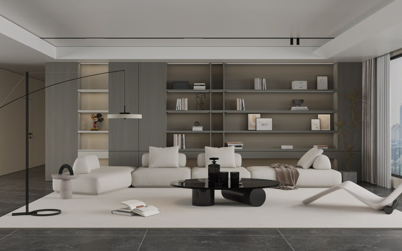 科诺胡桃生态板-板材全屋定造案例