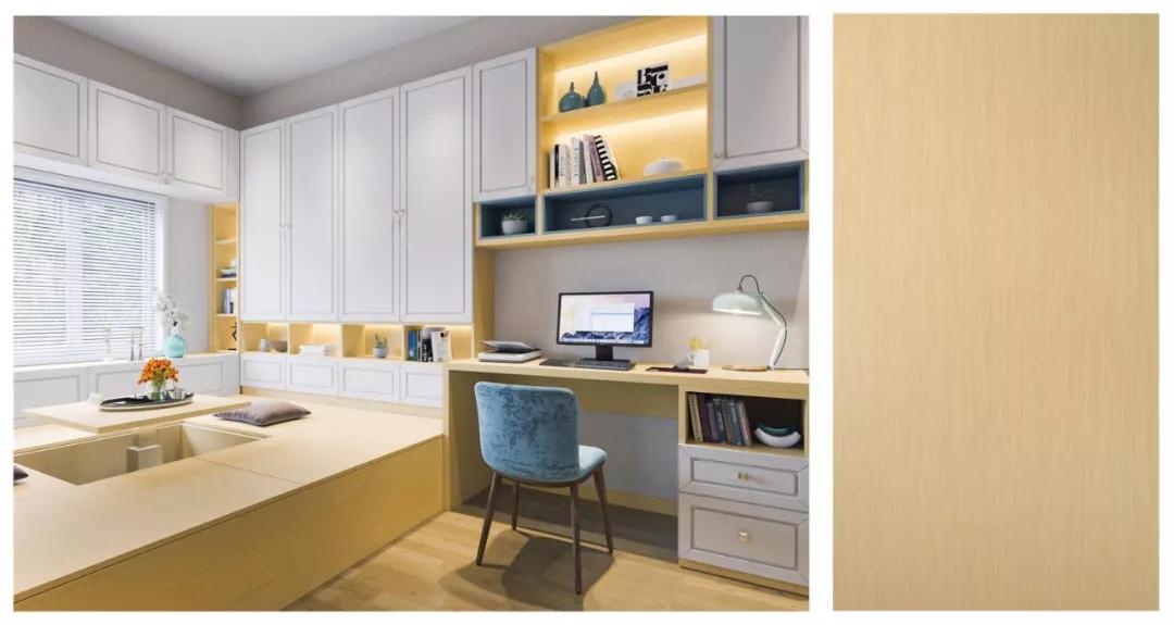 鉴黑担保网板材生态板花色末影秋香